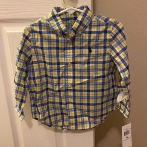 Ralph Lauren toddler long sleeve button down